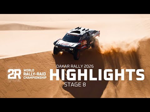 W2RC Dakar 2026 Stage 8 Highlights 