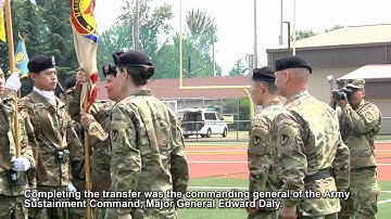 403rd Change of Command