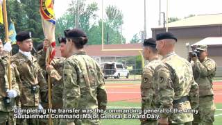 403rd Change of Command