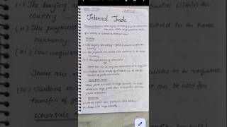 Internal Trade | Class 11 Business Studies |Ch- 9| Handwritten Notes #class11 #bst #notes #commerce