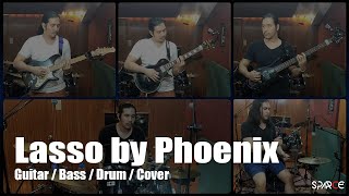Sparce Covers - Lasso by Phoenix (Guitar / Bass / Drum Cover)