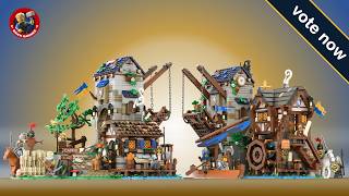 Medieval Toll Bridge by BrickHammer - Bricklink Designer Program Submission (BDP28 Wave 1)