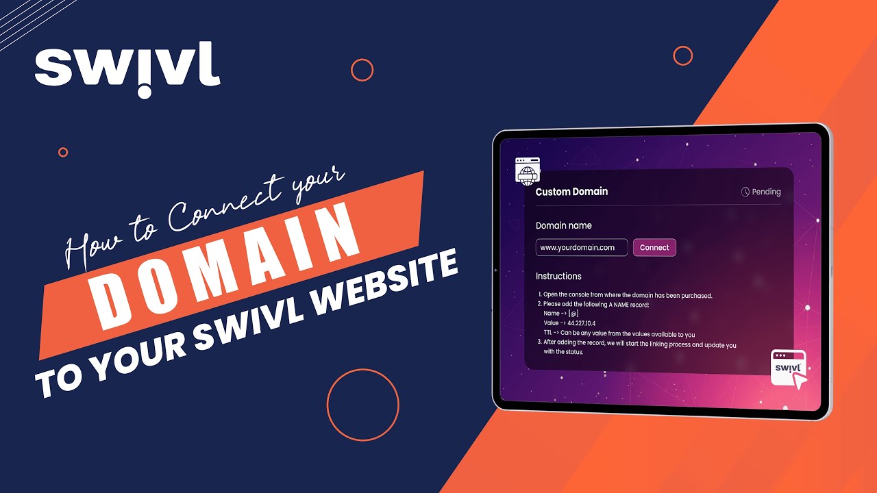 How to Connect Your Custom Domain to Swivl Field Service Website