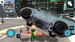 Flying Spider Stick Rope Hero | iOS | Gameplay screenshot 4