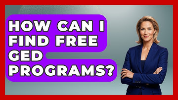 How Can I Find Free GED Programs? - Learn As An Adult