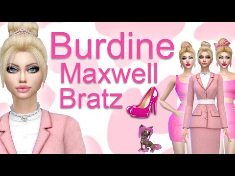 the sims 4, sims 4, bratz, burdine maxwell, burdine maxwell bratz, tweevi.....