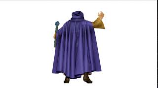 Human Wizard Male 3D Character Modeling for 3D Printing