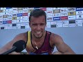 Vít Müller po 400 m př. na MČR družstev 2024