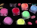 Learn how to use 3d color powder on your nails