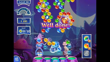 Bubble Witch saga 2 complete walktrough - level 30