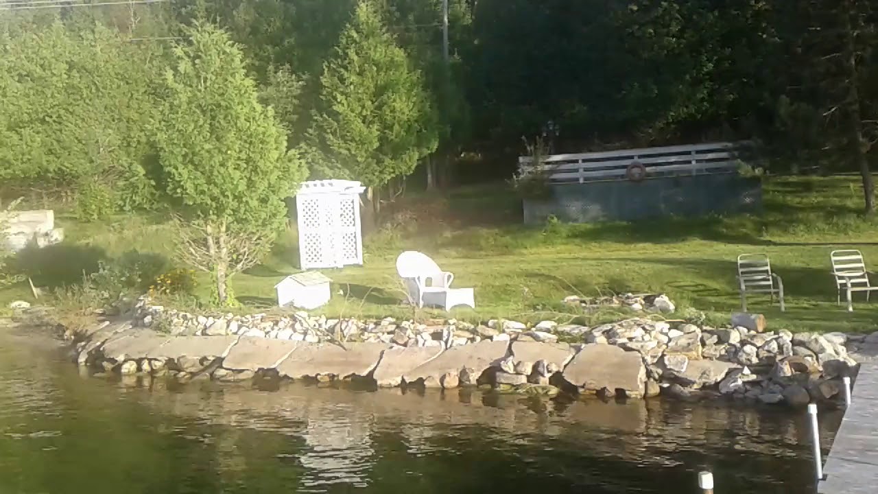 Cottage Blue Sea Lake Quebec YouTube