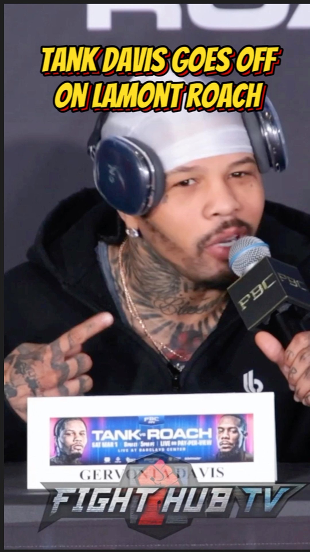 Gervonta Davis CHILLING WARNING to Lamont Roach - Keep your kids at home!
