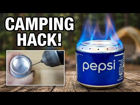 HOW TO MAKE PEPSI CAN ALCOHOL STOVE