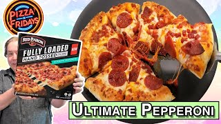 Red Baron ULTIMATE Pepperoni - Hand Tossed - Loaded Review!