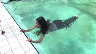 UJIAN PRAKTEK PJOK RENANG GAYA DADA