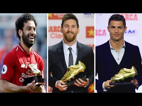 All Time Golden Boot Winners (1968 - 2018)