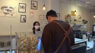 What if a disabled person works at a cafe and a customer swears? (Social experiment)