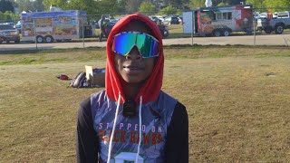 i micd up jermiah johnson one of the best 8 year old Wide receivers in the country riverdale Ga