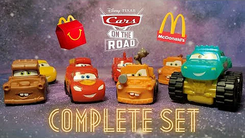 4K Cars on the Road Complete Set of Disney Pixar McDonald's Happy Meal Toys! September/Octobe...  2022!