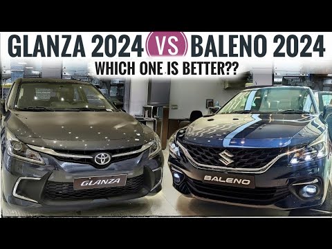 Maruti Baleno 2024 vs Glanza 2024 Which is better | Toyota Glanza 2024 vs Baleno 2024 Comparison