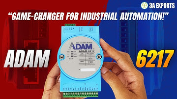 "ADAM-6217: Precision Analog Input for Smart Automation!"