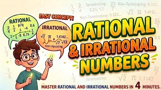 The ONLY Video You Need for Rational and Irrational Numbers 