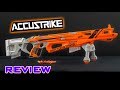 [REVIEW] Nerf Accustrike Raptorstrike Unboxing, Review, & Firing Demo