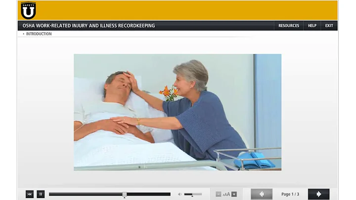 OSHA Work Related Injury and Illness Recordkeeping