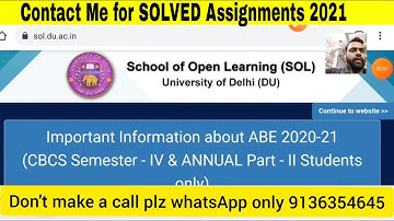 ABE Guidelines 2021|| 4th Semester assignments 2021|| Solved assignments will be available soon