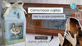 Cómo hacer cajas para dulces, diseño en silhouette stutudio (SIN CAMEO)