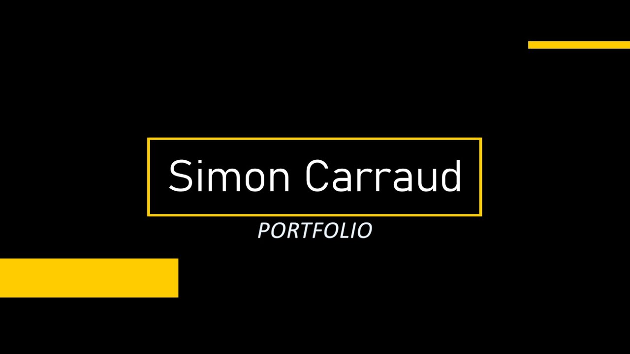 Editor Portfolio - Simón Carraud