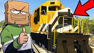 ESCAPING cops with Crazy Trains  | GTA 5 RP