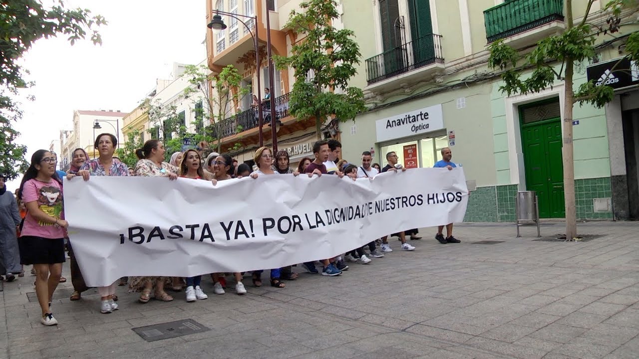 Melilla acompaña al CEE Reina Sofía en sus protestas