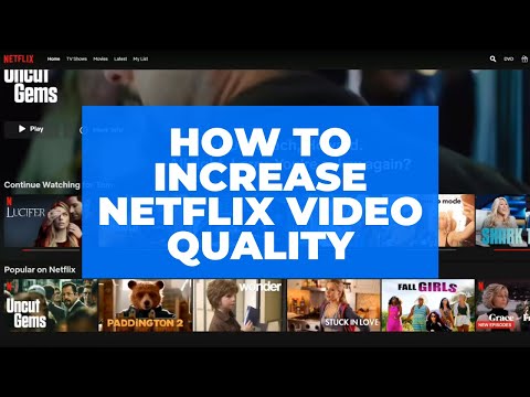 Change Netflix Quality Settings! Watch Netflix Videos in Full HD or 4K! 1080p Not Working On Chrome!