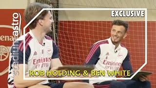 Ben White would find love in a KOPITIAM?! - Malaysian Slang with Arsenal duo | Astro SuperSport