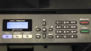 How to Set Up Wireless for the Brother™ MFC-7860DW Printer