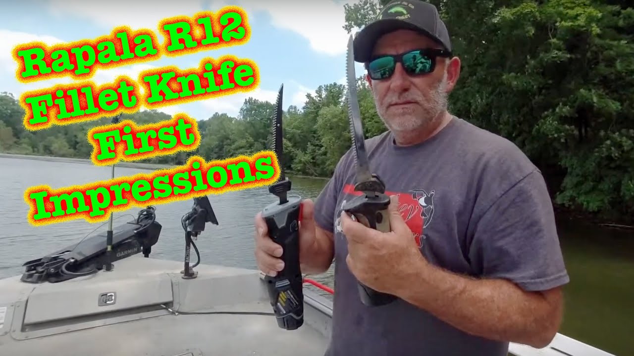 RAPALA R12 R12hdrf Cordless Lithium Fillet Knife Review 