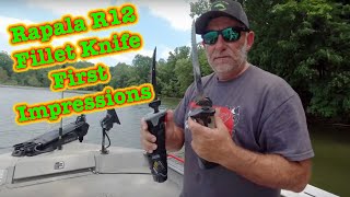 RAPALA R12 'R12hdrf' Cordless Lithium Fillet Knife Review