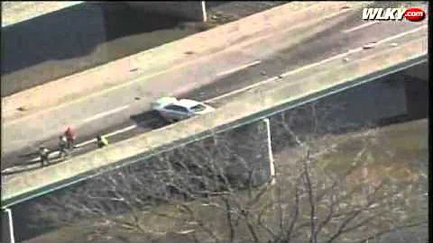 Raw Video: Crash Closes I-65 Near Seymour