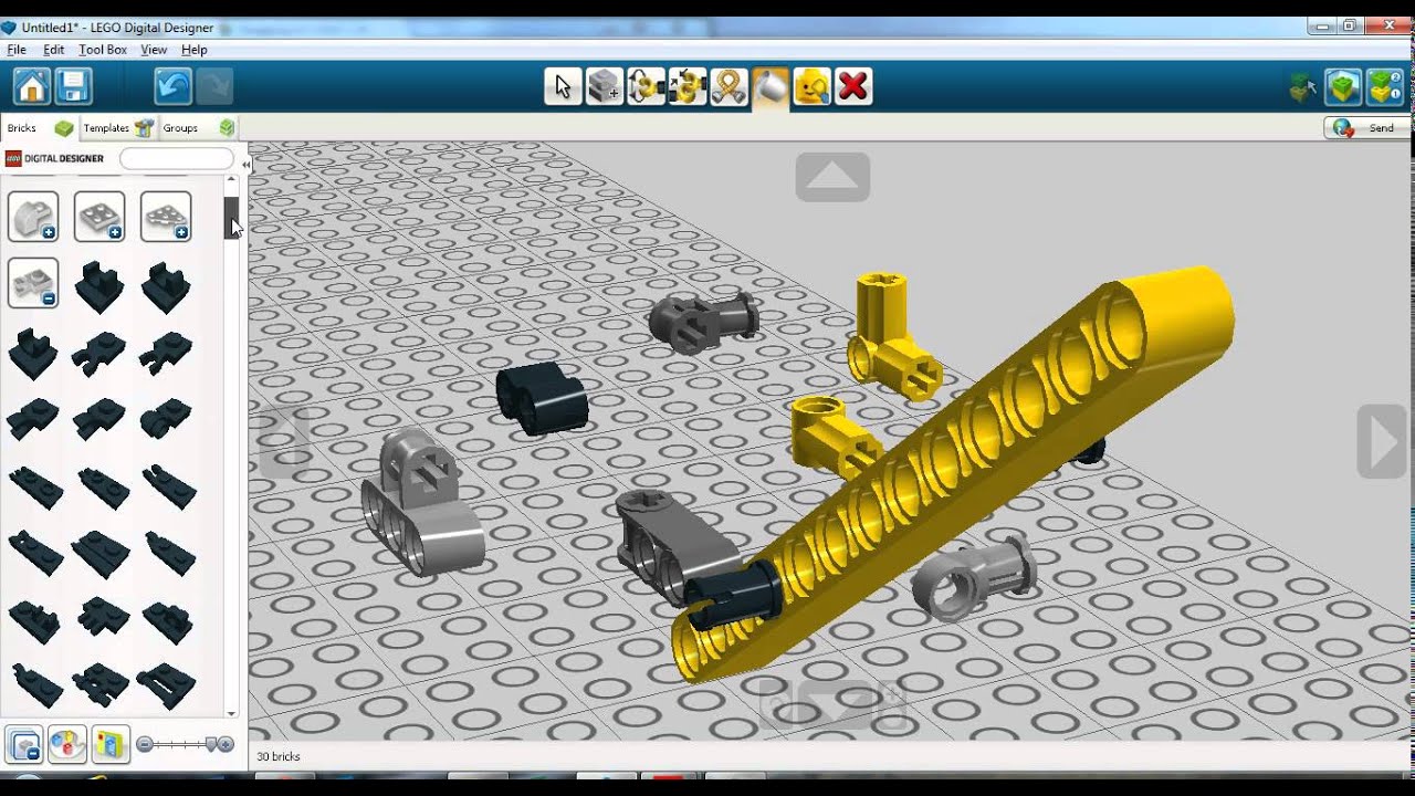 Lego Digital Designer Tips Tricks - 2/2 YouTube