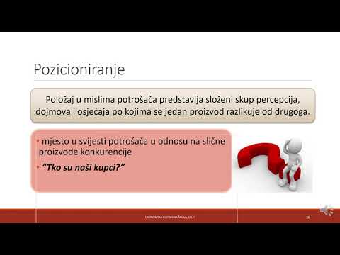 Video: Zakaj sta ciljanje na segmentiranje in pozicioniranje uporabni metodologiji?