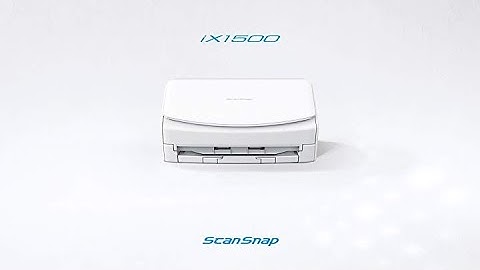 Fujitsu ScanSnap iX1500 Color Duplex Document Scanner with Touch Screen for Mac and PC