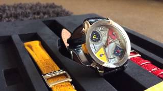 Jacob & Co 40mm 5 Time Zone Watch Slo Mo iPhone 6 Video