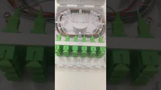 8 Ports FTTH Optical Distribution Termination Box for Telecom