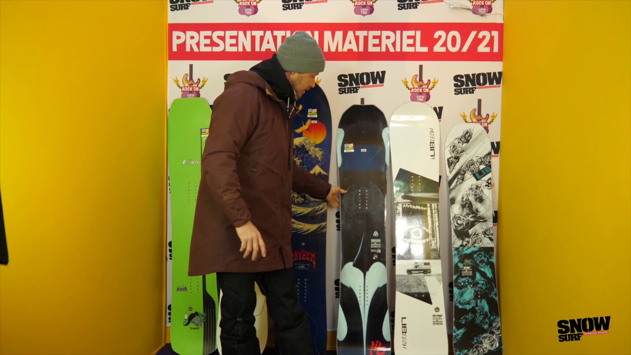Nouveautés Mervin (Lib Technologies et Gnu) Snowboards 2021 YouTube