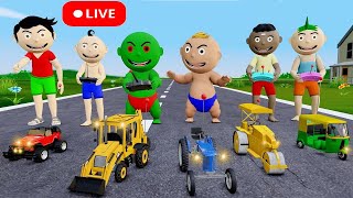 Bittu Sittu Jcb Wala Cartoon | Jcb Tractor Cartoon | Gadi Wala Cartoon | Jcb Gadi Video