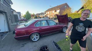 #07 BMW E34 525i - die Felgen sind wieder da 
