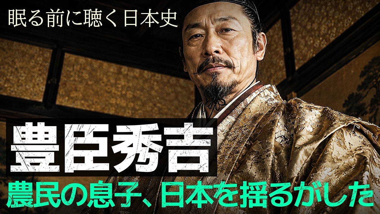 農民の息子に生まれ、日本の天下を制した豊臣秀吉——その知られざる真実