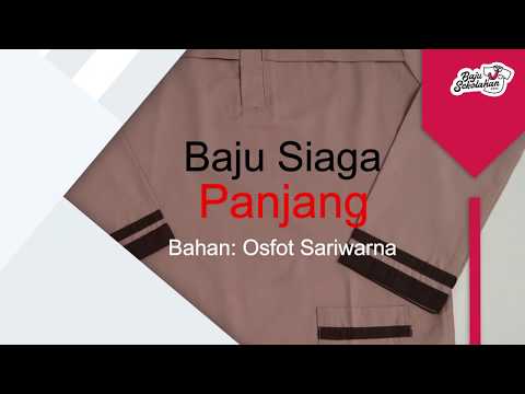 Baju Seragam Sekolah Pramuka Siaga Lengan Panjang SD  | Baju Sekolahan | bajusekolahan.com