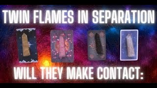 Twin Flames in Separation 💔 Tarot Card Reading 📱 Will They Make Contact? 🌄 Pick a Pile 🌸 Timeless